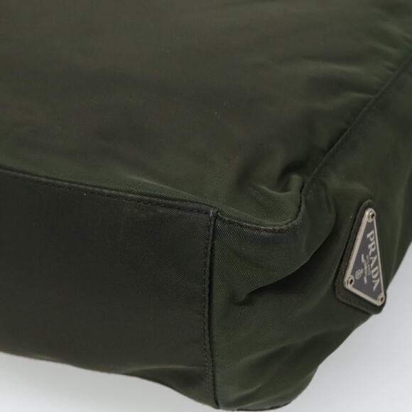 PRADA Tote Bag Nylon Green - Picture 12 of 16